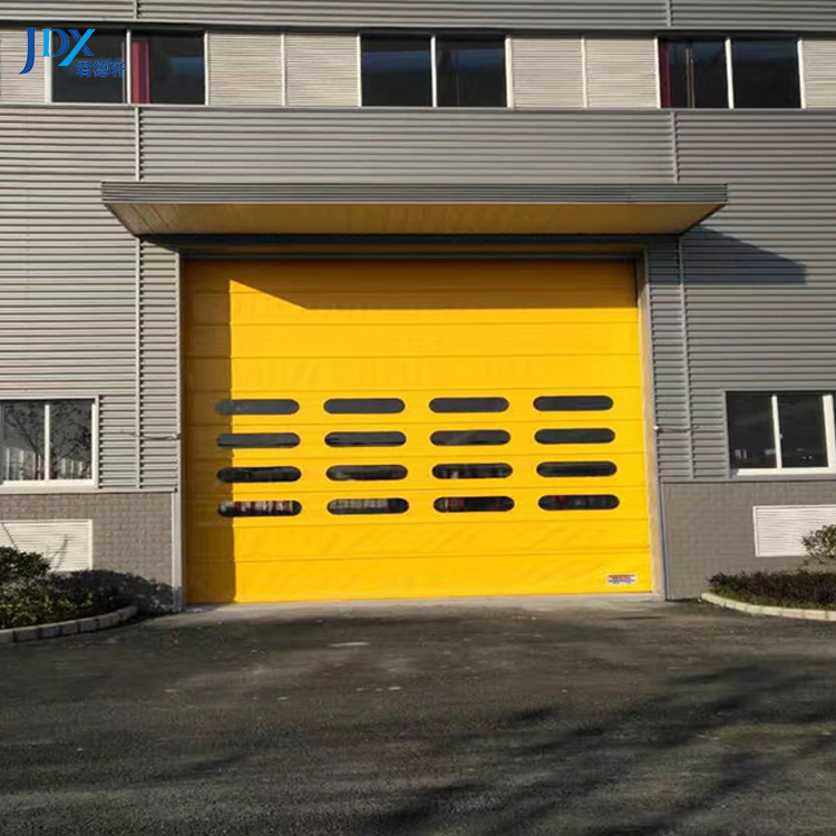 High Quality Safety Rail High Speed Rolling Factory Fast Door Pvc Roll up Clear Door High Speed Door