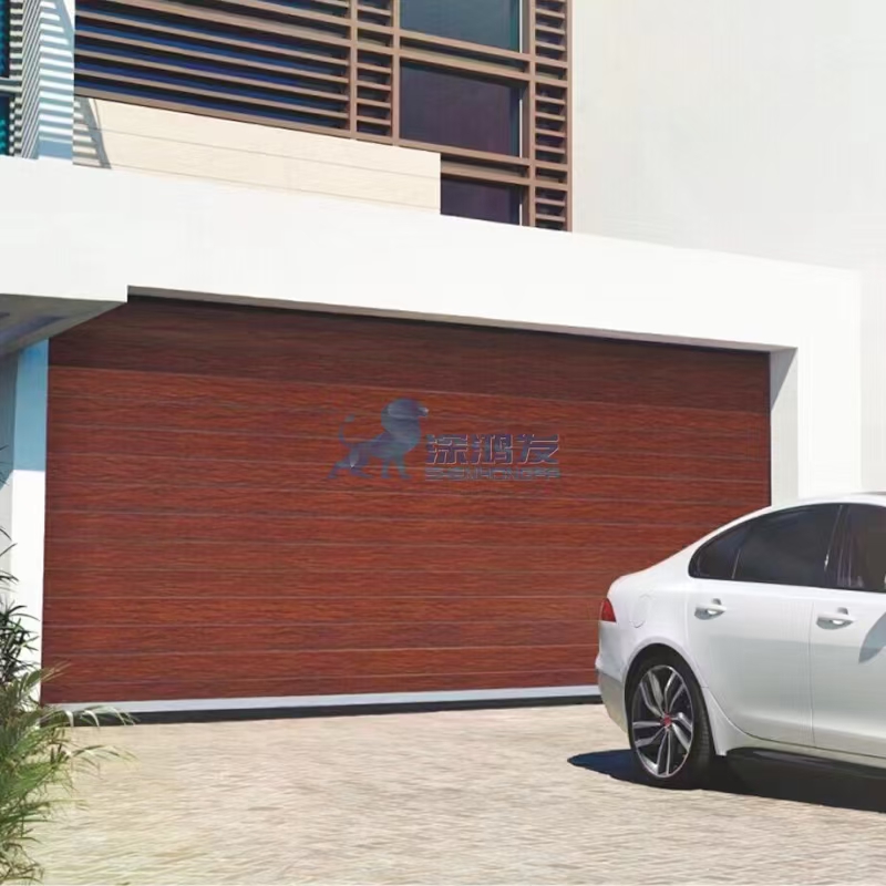 Aluminum Alloy Waterproof Features Finished Surface Modern Design Automatic Roll-Up Garage Doors