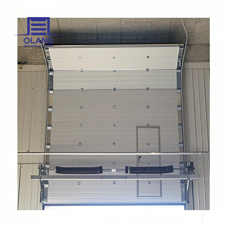 Industrial Automatic Electric Sectional Overhead Door Operator System with Safety Reverse Mechanism and Remote Control