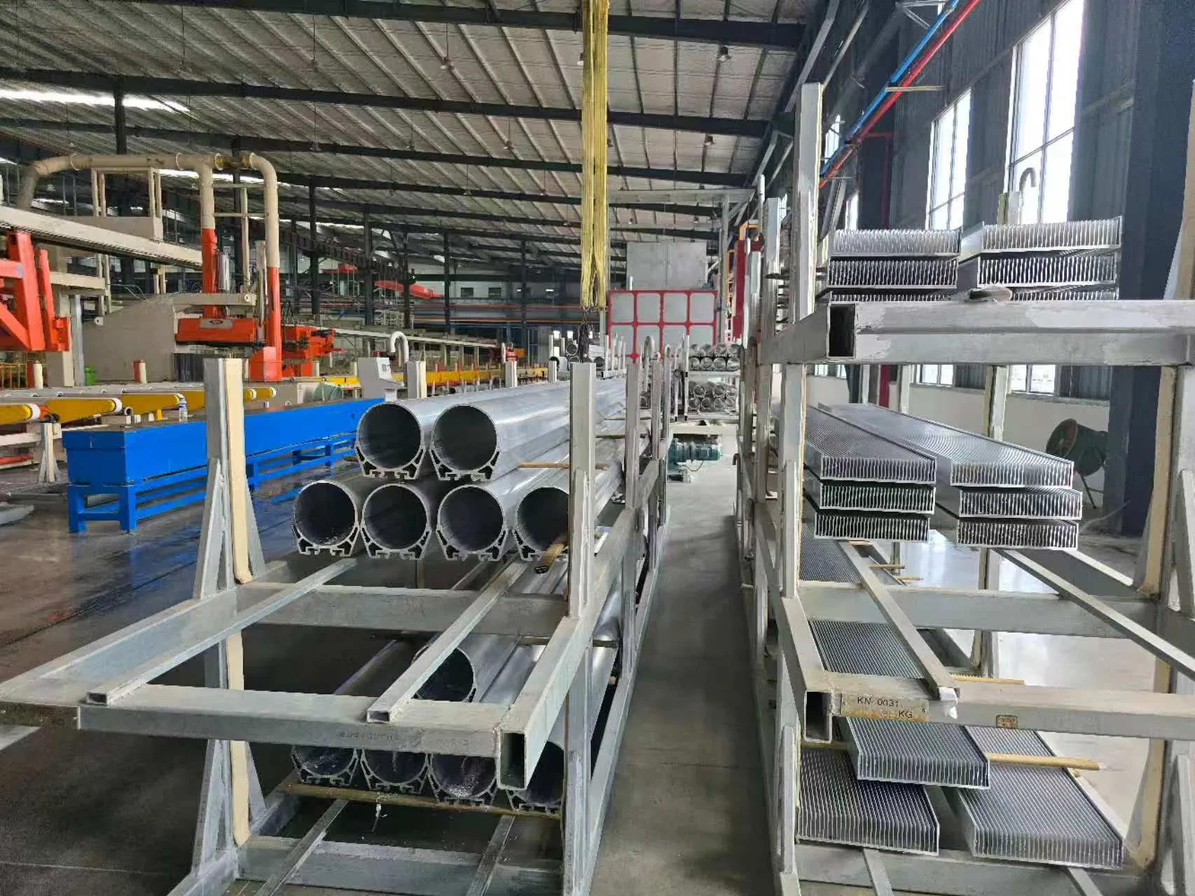 Aluminum PV Mounting Profile for Solar Rack System, 6063 T5