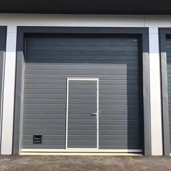 Automatic Modern Industrial Overhead Thermal Insulated Vertical Lifting Steel Sliding Sectional Sectional Overhead Door