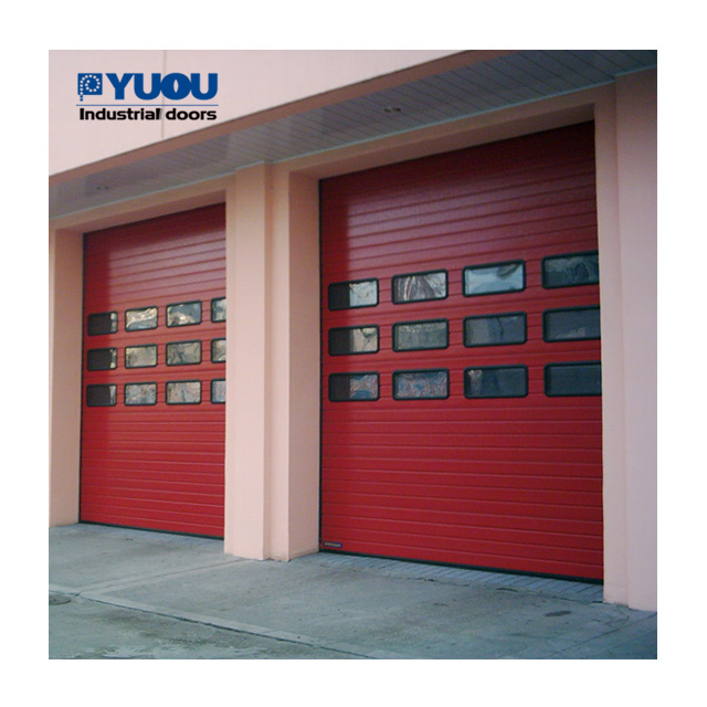 Easy To Install Design Exclusive Drawings Demand Customization Industrial Automatic Sandwich Panel Warehouse Sectional Doors