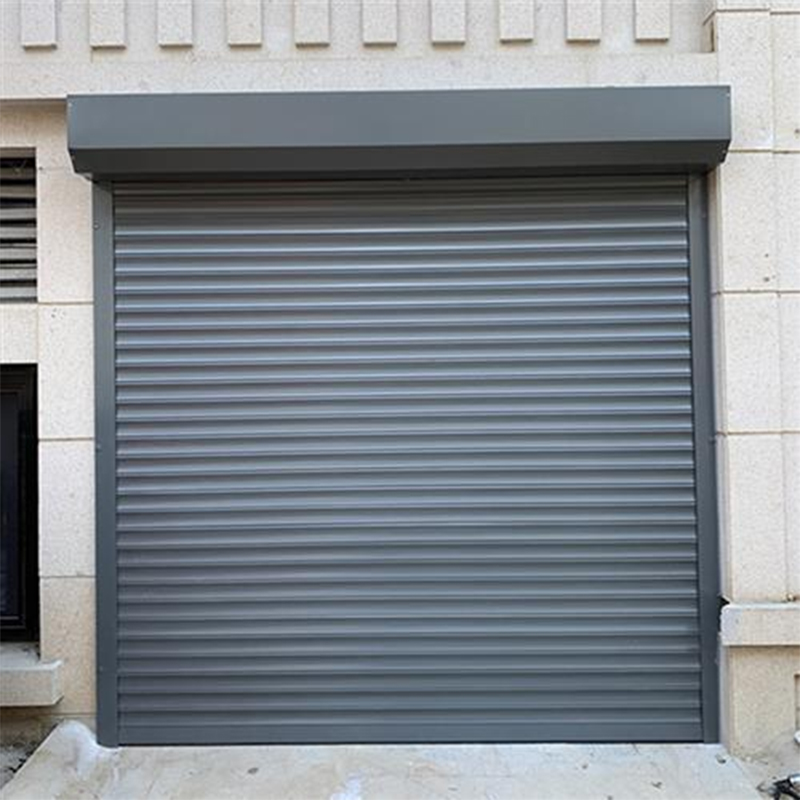 ZEYI Overhead Rolling Door Soundproof Design 10 X 10 Garage Roll up Door Automatic Rolling Door