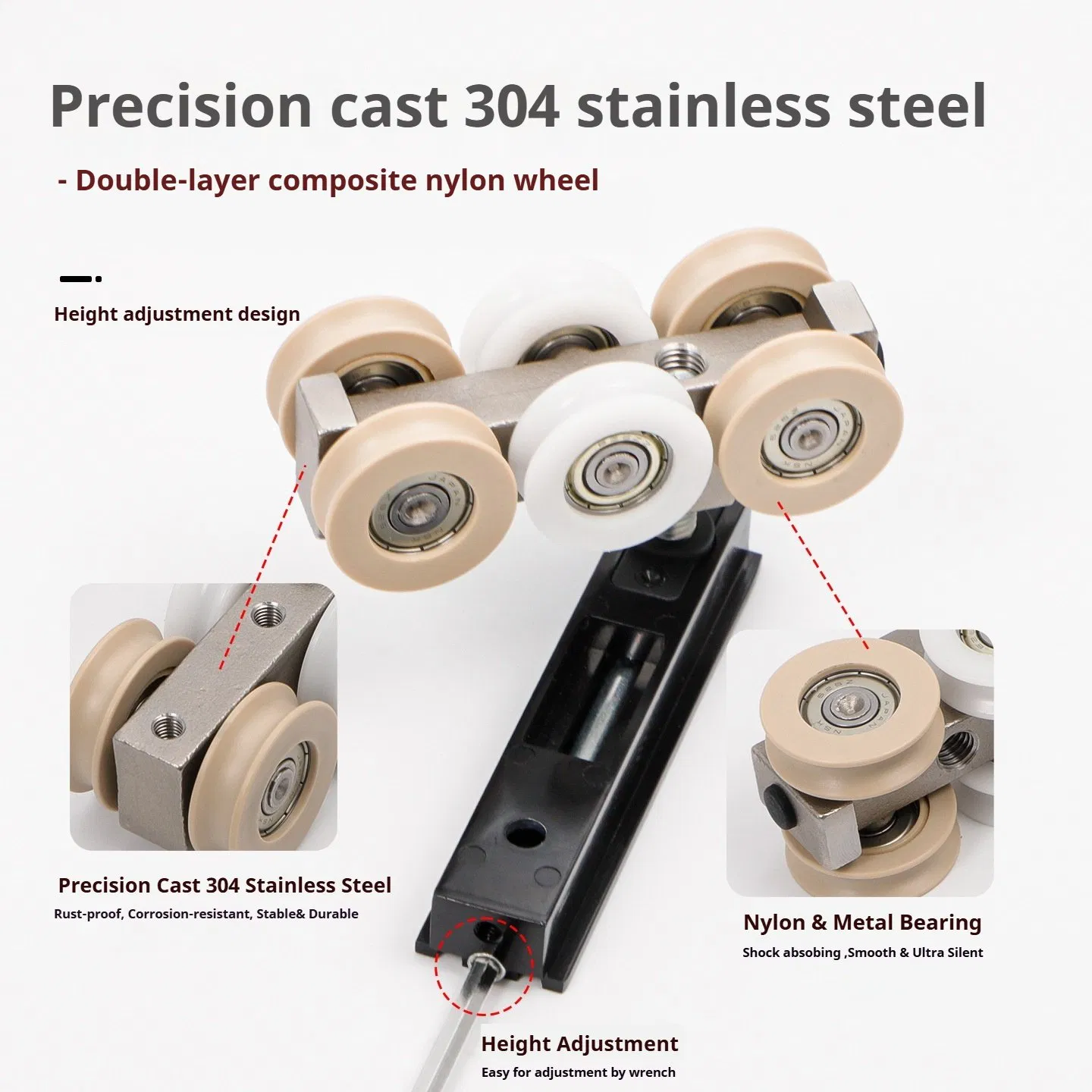 300kg Ultra Heavy Duty Commercial and Industrial Sliding Door System