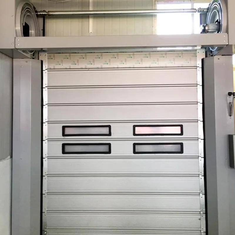 Advanced Smart-Control Industrial Garage Door for Logistics Automation