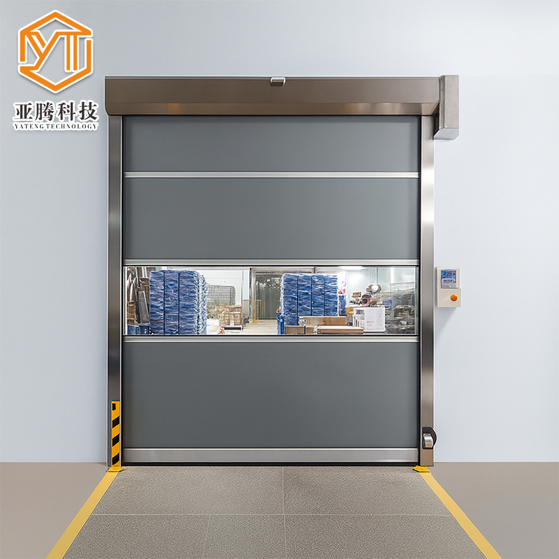 YT Wholesale High Speed PVC Roller Shutter Door for Workshops Warehouses Use
