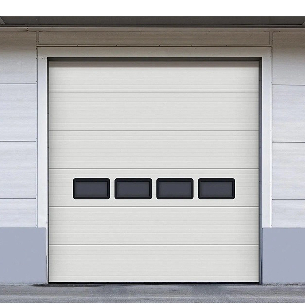 Customerized Modern Finished Steel Automated Lift-Up Door with Safety Sensors for Busy Loading Docks and Logistics Centers