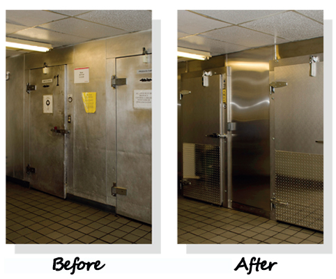 Walk-in doors