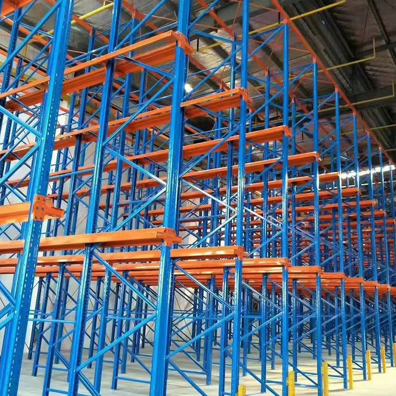 Heavy Duty Selective Pallet Rack Supporting Smart Warehouse Automatic Goods Access System Durable Metal Q235 3000mm Height