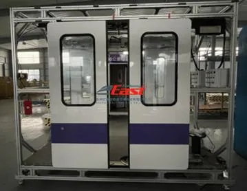 Railway Automatic Double Leaf Sliding Door System