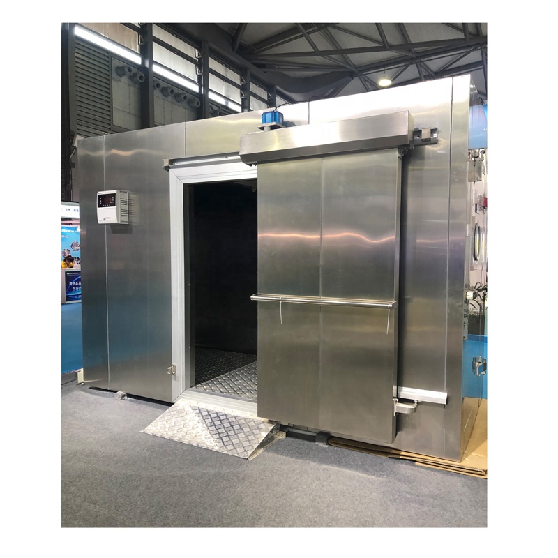 Insulated Hinged Door with Emerson Pump for Custom Cold Storage Marine Coolroom Walk-in Freezer Cold Rooms