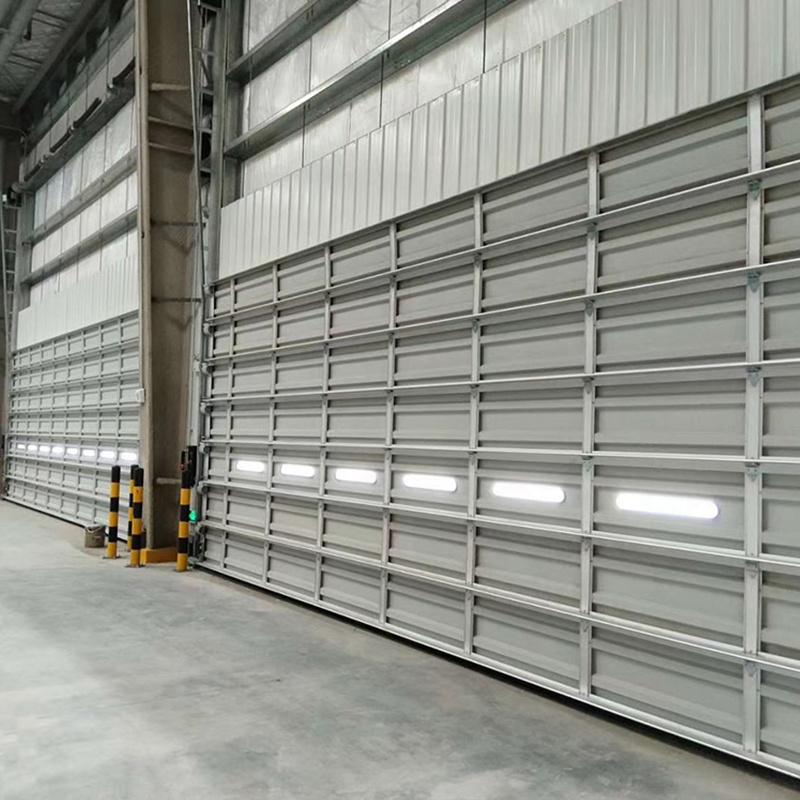 Wholesale New Electric Logistics Factory Price Automatic Garage Sectional Overhead Door
