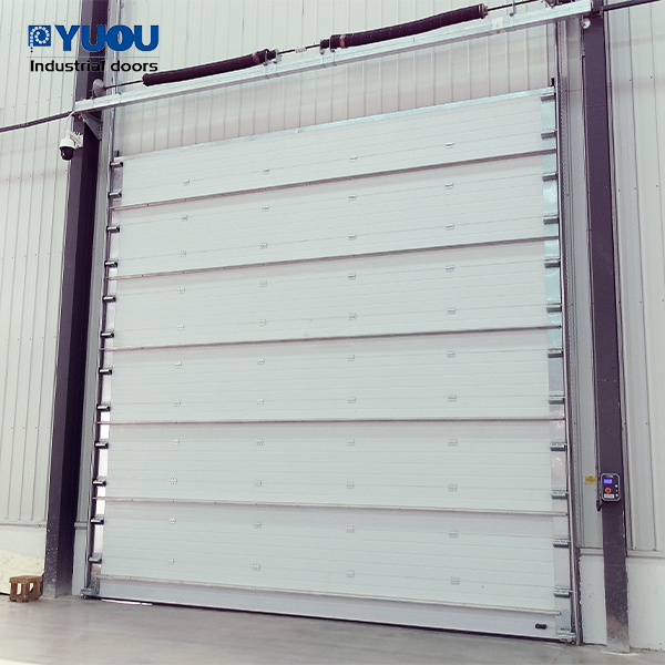 Host Sale Price Friendly Industrial Automatic Lifting Workshop Sectional Garage Door