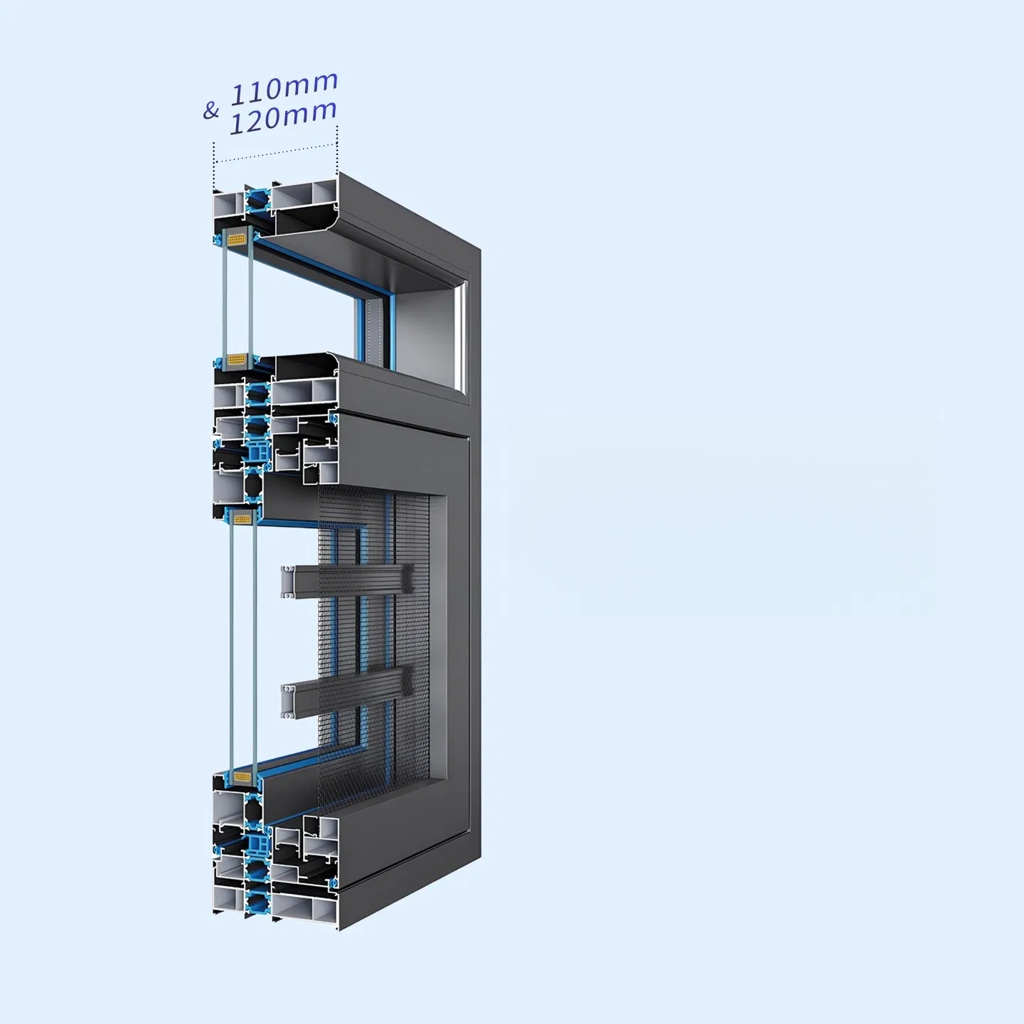 Premium Thermal Break Aluminum Windows and Doors - Energy Solutions by Guofan