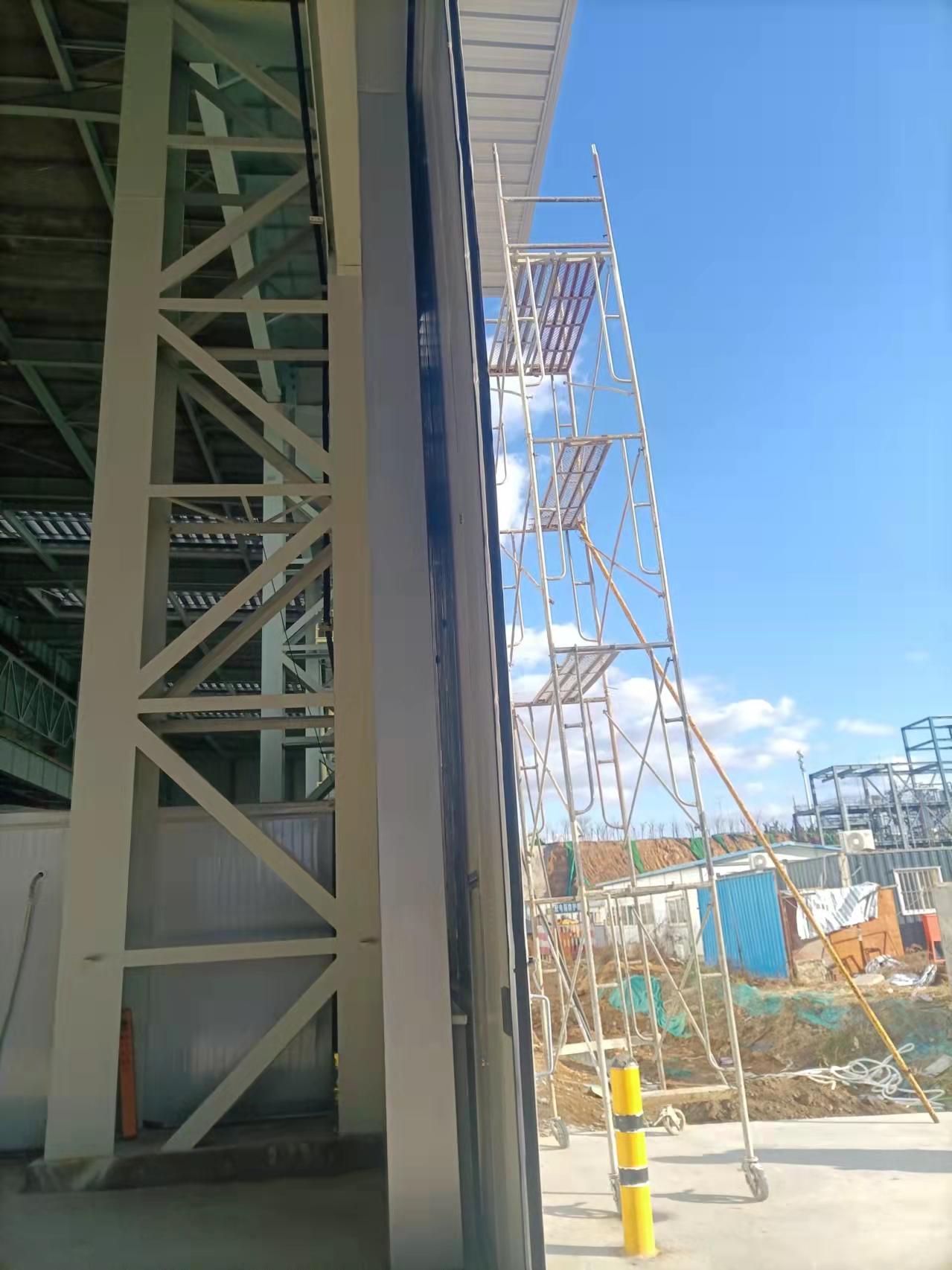 Industrial Hangar Door Installation