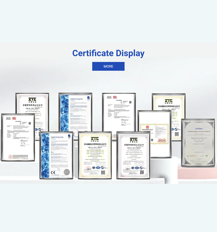 Certifications