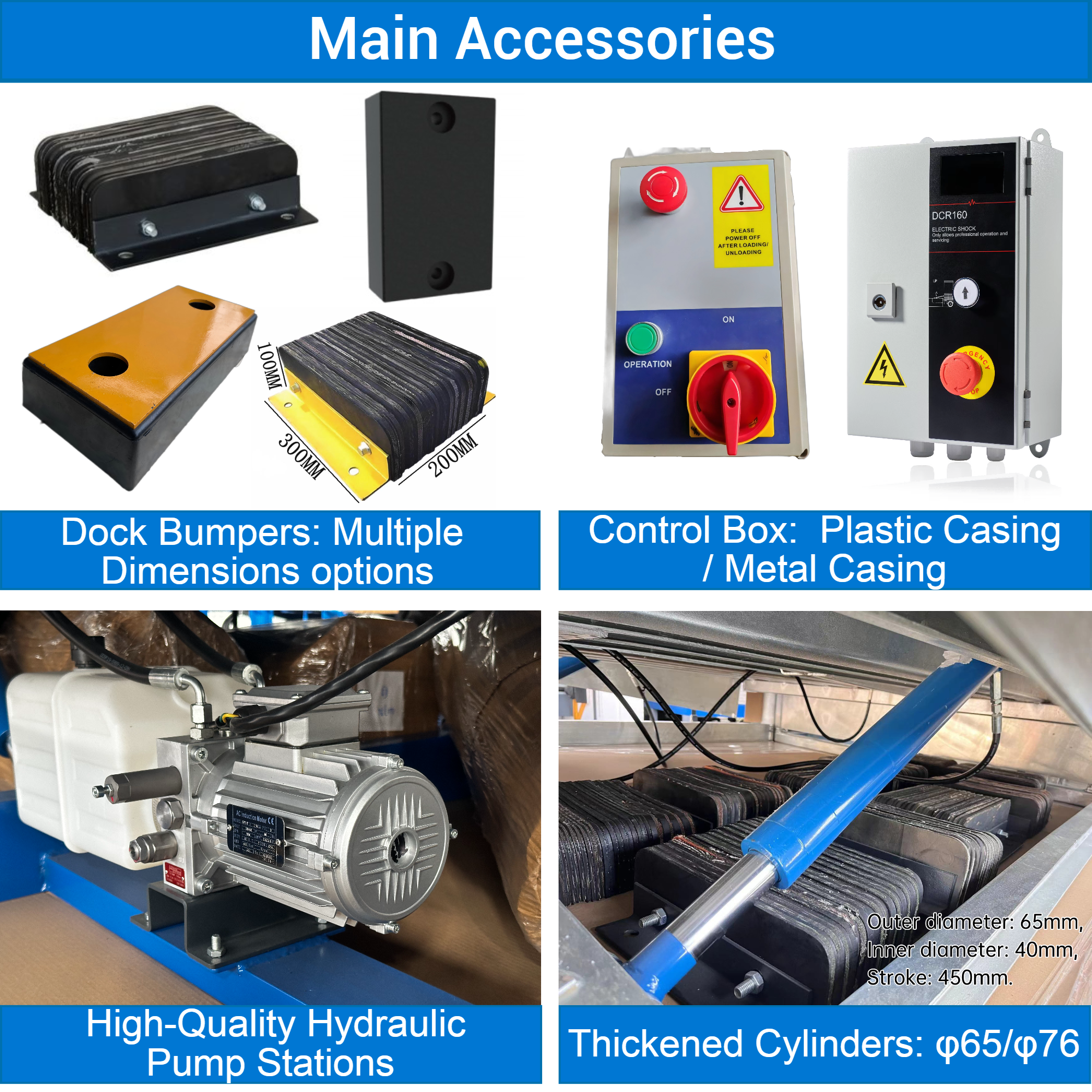 Wholesale Complete Set of Loading and Unloading Equipment for Hotels Includes New Loading Dock Leveller and Shelter Dock Seal