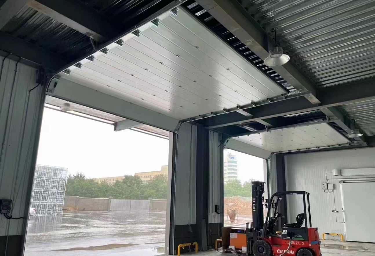 Industrial Fast Door Steel Plate Paint Lifting Doors Rolling Gate for Work