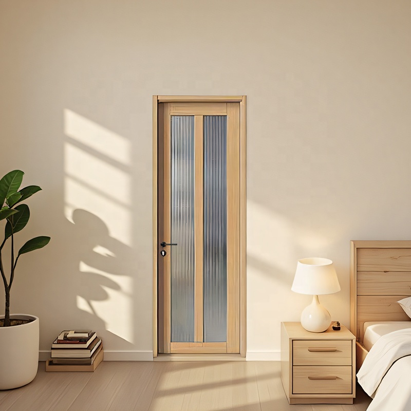 Custom Aluminum Doors Modern Design Double Glass Doors For Residential And Commercial Use