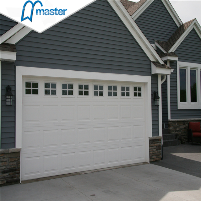 Master Well Modern Residential Commercial Insulated Garage Door Sectional Overhead Steel Garage Door