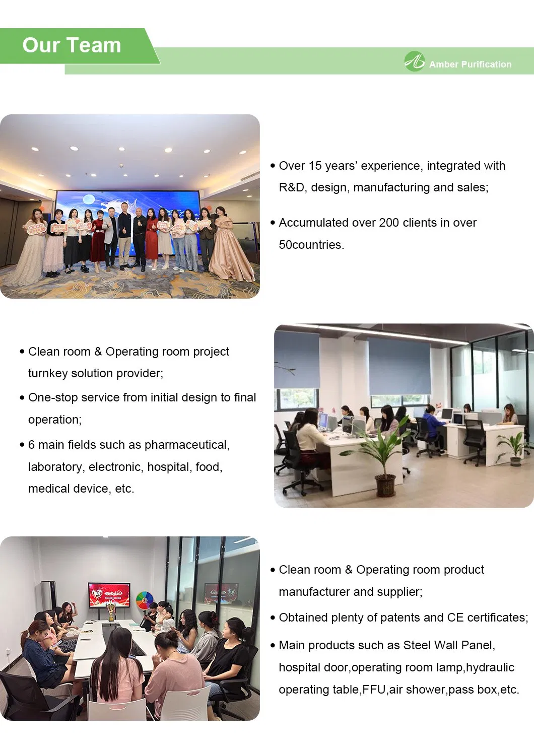 Efficient Cleanroom HVAC System for ISO 5, 6, 7, 8 Applications