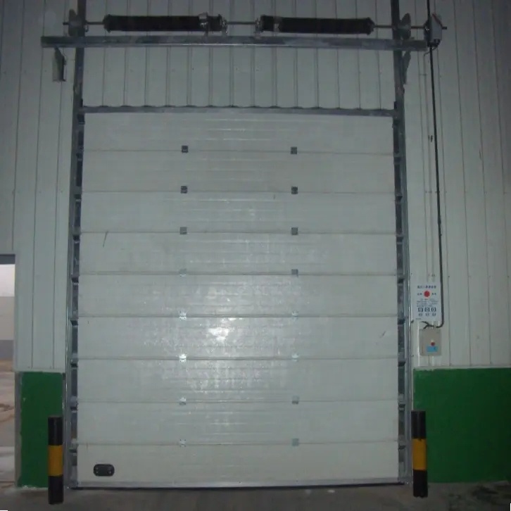 High Quality Industrial Garage Door Steel Sectional Overhead Lifting Door Commercial Sliding Exterior Garage Door