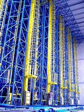 ASRS Racking System Efficiency Logistic Equipment Shuttles Pallet Racking System Warehouse Storage Rack Automated Storage System
