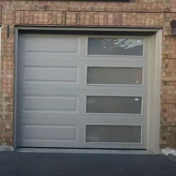 Thermal Insulated Impact Resistant Robust Residential Sectional Garage Door