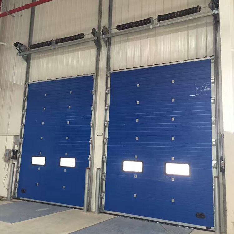 Wholesale New Electric Logistics Factory Price Automatic Garage Sectional Overhead Door