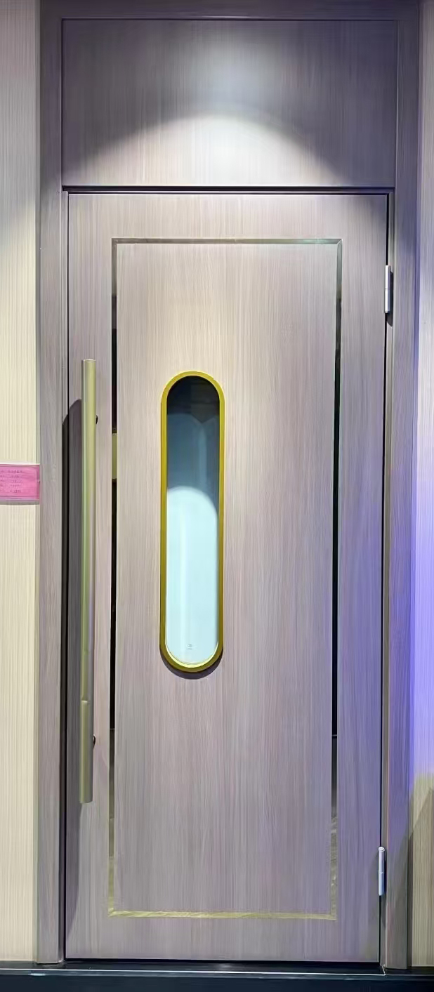 Wholesale Stylish And Grand Wooden Fireproof Doors With A Fire Resistance Of 30 Or 60 Minutes.
