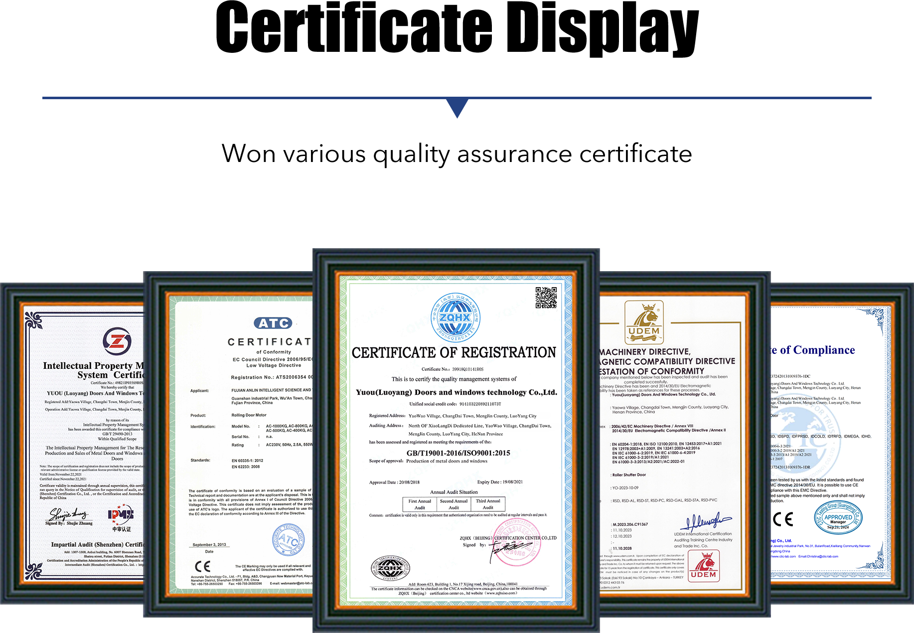 Certification 1