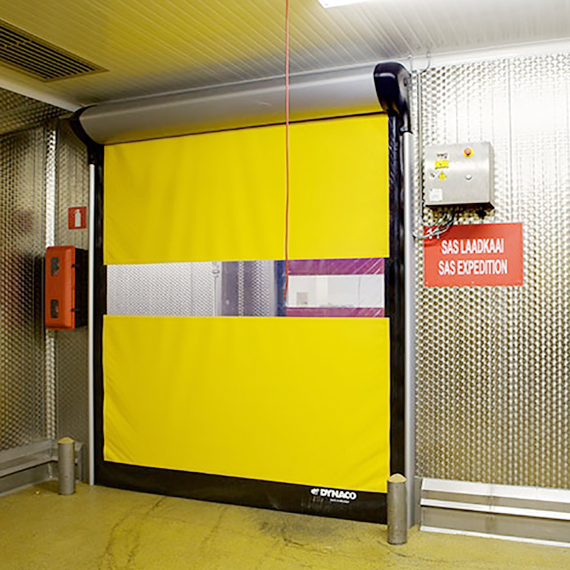 Machinery Factory Workshop Entry Electric Motor Gate Fast Moving Modern High Speed PVC Roller Door Supply