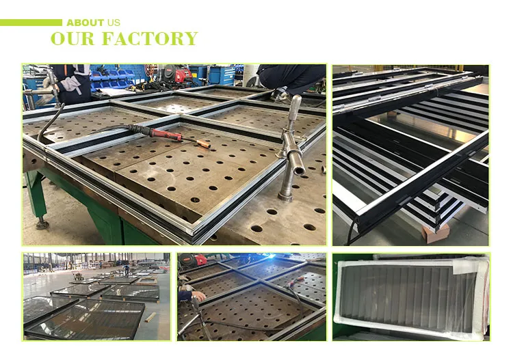 Exterior Steel Door Glass Door Wholesale Security French Aluminum Door