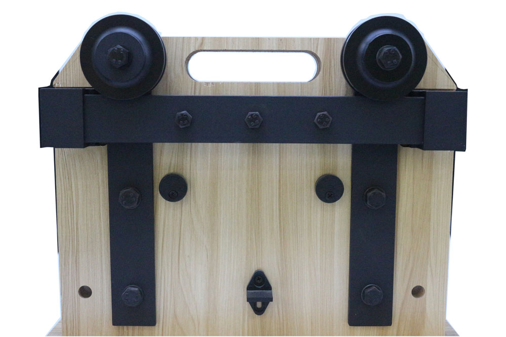 Industrial Modern Style Sliding Barn Door System with Soft Close Sliding Barn Door Hardware Kit Interior Rolling Sliding System