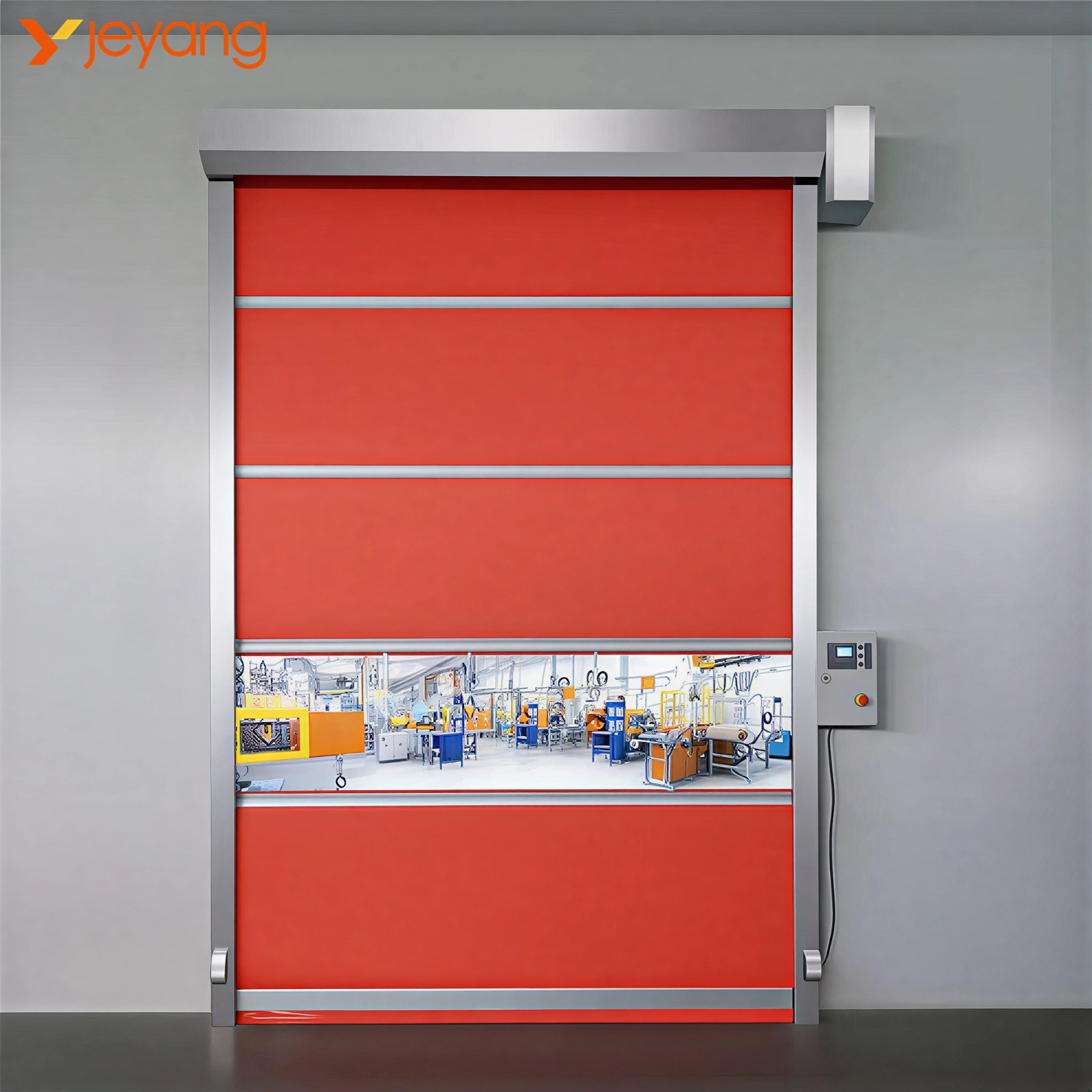 Industrial Door Insulated Pvc Fast Roll up Door for Cold Storage CE Certified Factory Price
