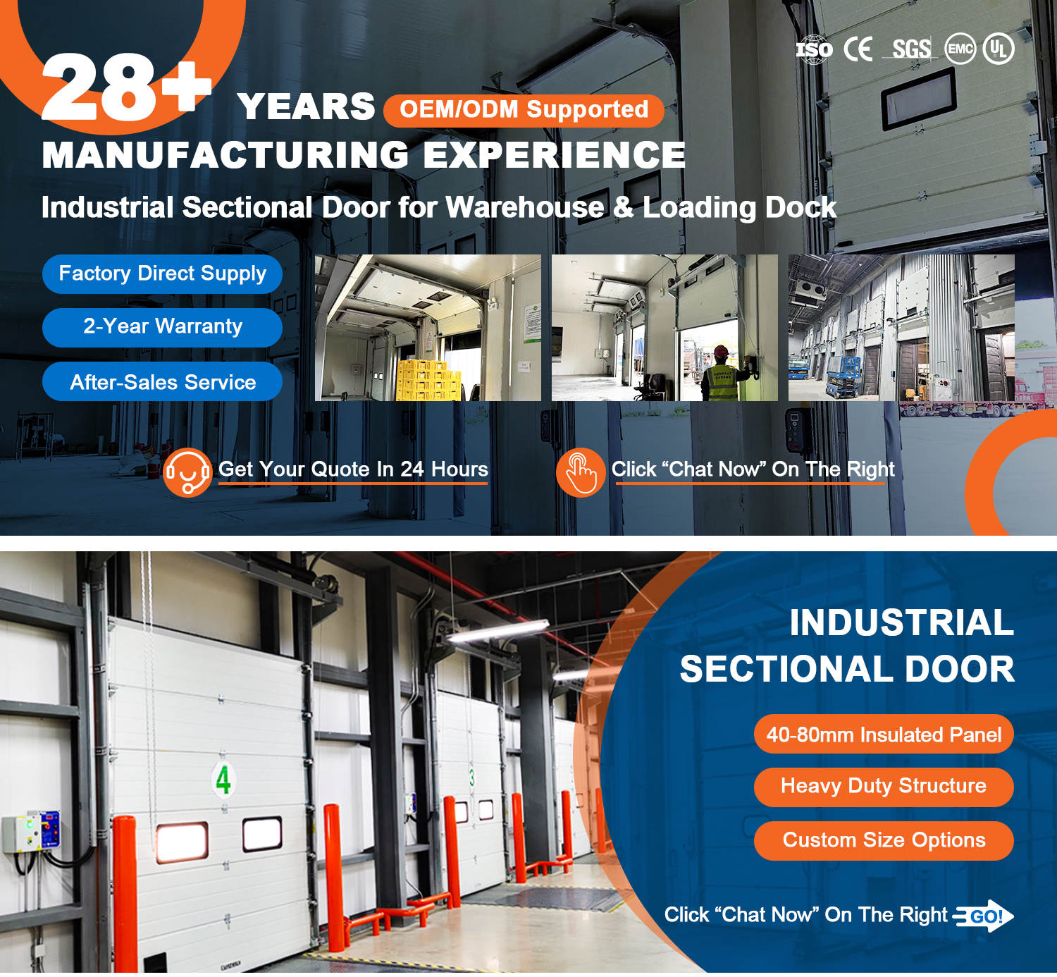 Industrial Sectional Door