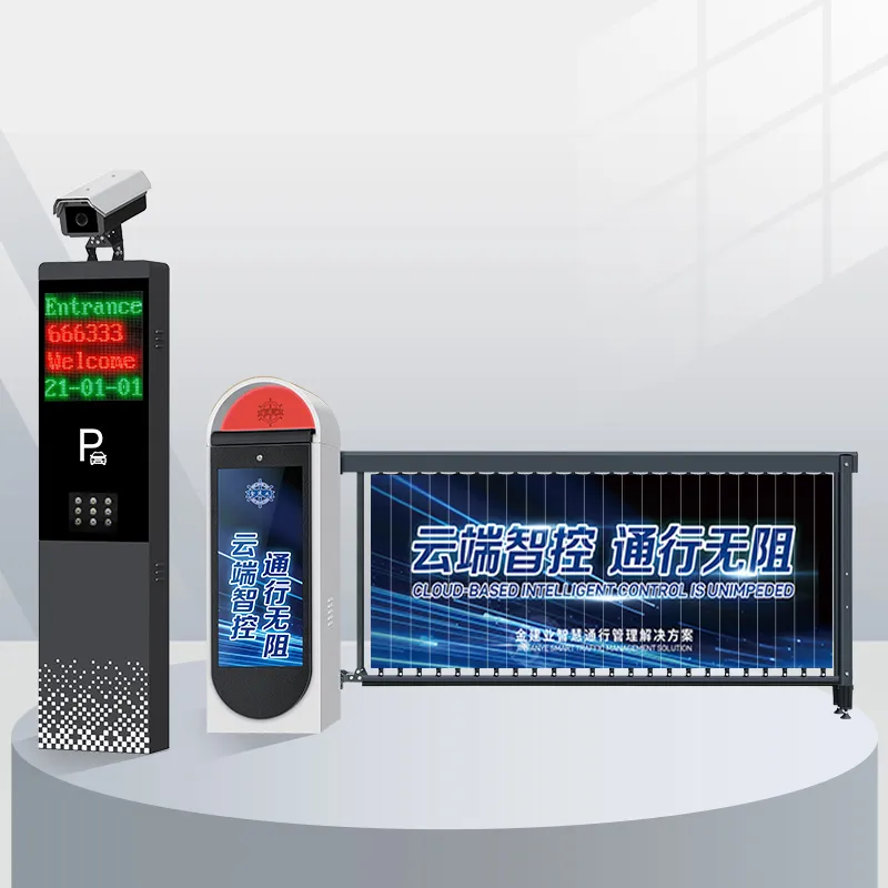 Smart Parking Lot Entrance Solutions with License Plate Reader Technology