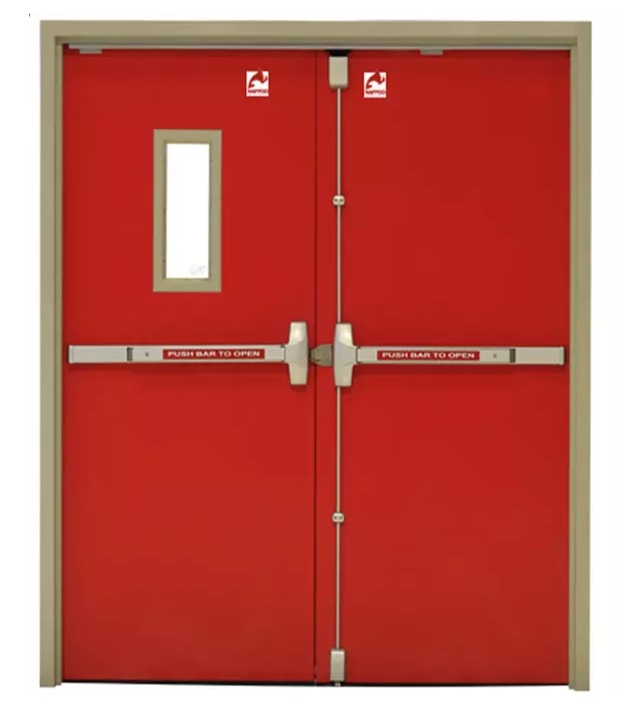 Premium Steel Lush Door Factory Price Emergency Fire Rated Door