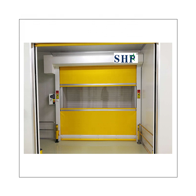 Suzhou Factory High Quality Pvc High Speed Door / Fast Shutter Door for Workshop Use