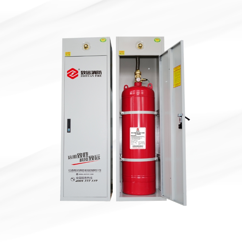 Dual Door FM200 Fire Extinguishing Cabinet System