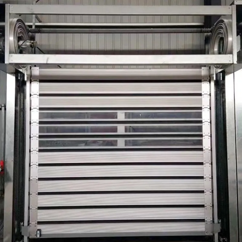 Advanced Smart-Control Industrial Garage Door for Logistics Automation