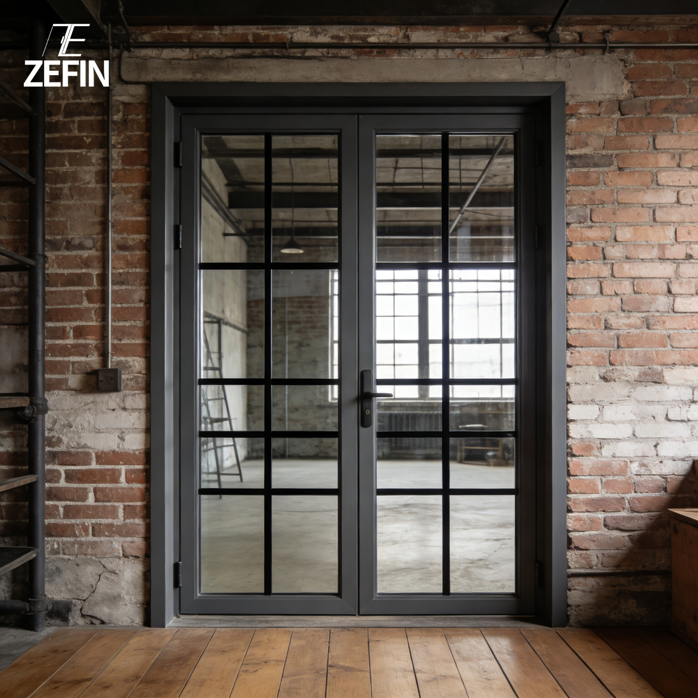 Premium Villa Aluminium System Casement Door for House with Residential System Casement Door and Thermal Insulation Modern Style