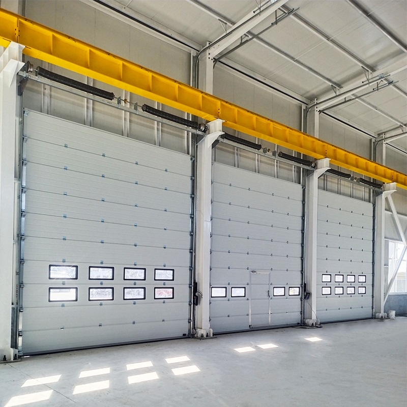 Advanced Smart-Control Industrial Garage Door for Logistics Automation