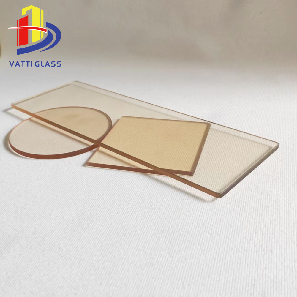 Fireplace Door Glass Industrial Outdoor Dining Solid High Temperature Resistance Fireproof Glass 3mm-5mm Thickness