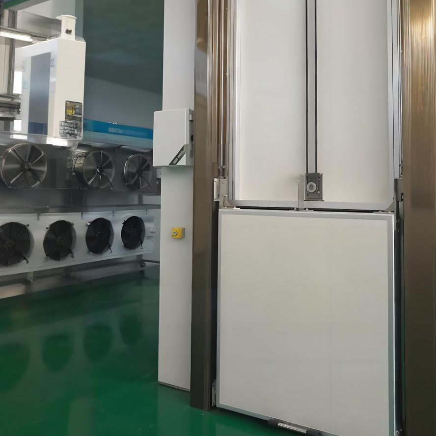 Vertical Rising Cold Storage Door - CE Approved Durable Freezer Door for Food &amp; Pharma