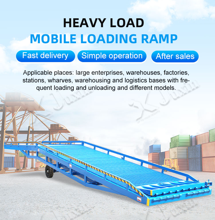 Mobile Loading Dock Lift Ramp