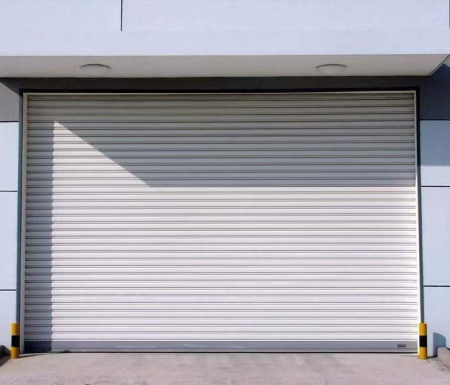 Customized Low-Priced Electric Side Opening Roller Shutter Door Industrial Aluminum Alloy Sound Insulation 2hr Fire Rated 5 Year