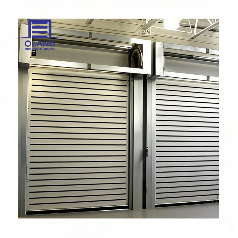 Heavy Duty Hard Aluminum Alloy Spiral High Speed Door Quick Industrial Fast Door for Factory Workshop