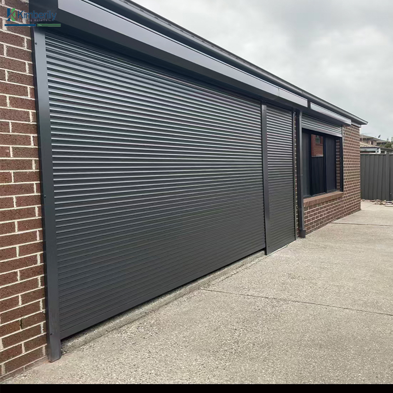 Aluminum Alloy Roller Shutter Door for Villa Apartment Commercial Use Electric Motorized Security Door Modern Design 5 Year