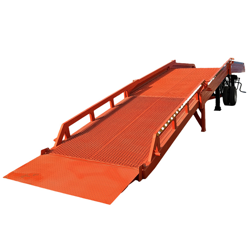 6t 10t 12t 15t Loading and Unloading Mobile Container Load Ramp Shipping Mobile Dock Leveler